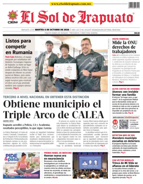 Cover of El Sol de Irapuato