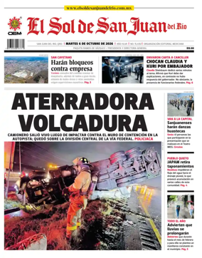 Cover of El Sol de San Juan del Rio