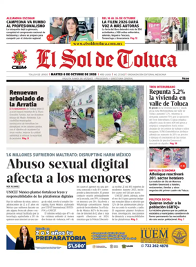 Cover of El Sol de Toluca