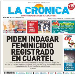 Cover of La Cronica