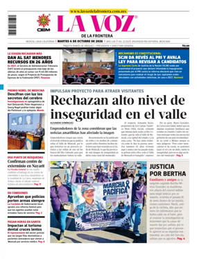 Cover of La Voz de la Frontera