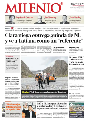Cover of Milenio Monterrey