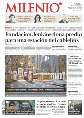 Cover of Milenio Puebla