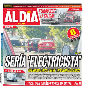 Cover of Periodico Al Dia (Celaya)