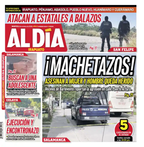 Cover of Periodico Al Dia (Irapuato)