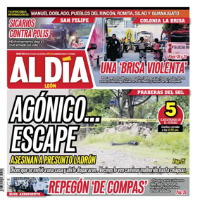 Cover of Periodico Al Dia (Leon)