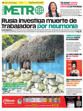 Cover of Publimetro Merida