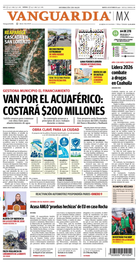 Cover of Vanguardia