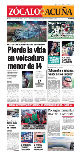 Cover of Zocalo Acuna