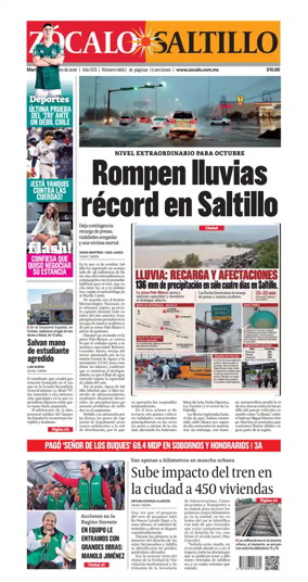 Cover of Zocalo Saltillo