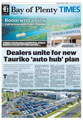 Cover of Bay of Plenty Times