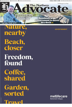 Cover of The Northern Advocate
