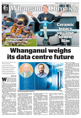 Cover of Whanganui Chronicle