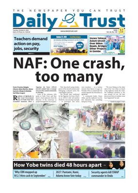 Cover of Daily Trust
