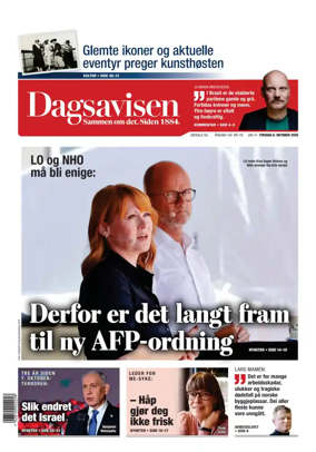 Cover of Dagsavisen