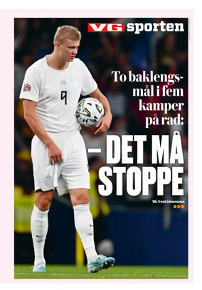 Cover of VG Sporten