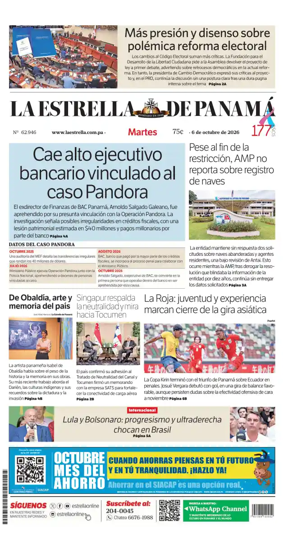 Cover of La Estrella de Panama