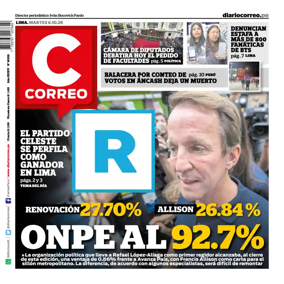 Cover of Diario Correo