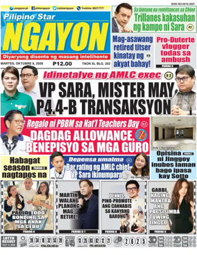 Cover of Pilipino Star Ngayon