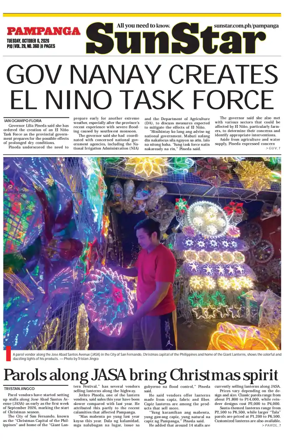Cover of Sun.Star Pampanga