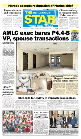 Cover of The Philippine Star