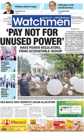 Cover of Watchmen Daily Journal