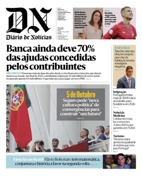 Cover of Diario de Noticias