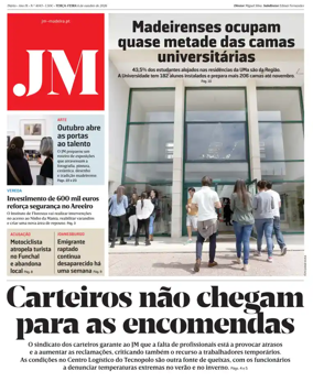 Cover of Jornal Madeira