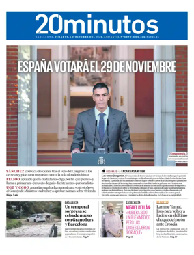 Cover of 20 Minutos Barcelona