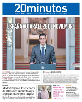 Cover of 20 Minutos Madrid