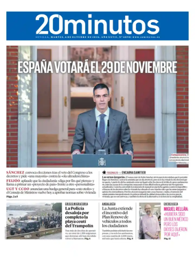 Cover of 20 Minutos Sevilla