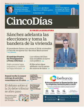 Cover of Cinco Dias