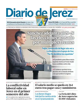 Cover of Diario de Jerez