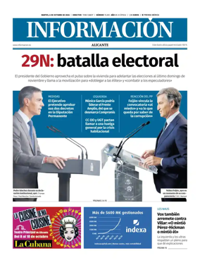 Cover of Diario Informacion
