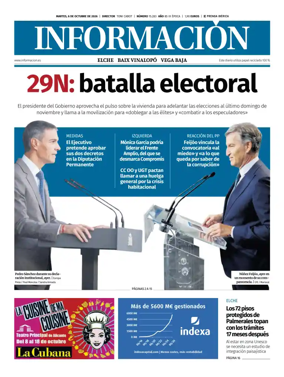 Cover of Diario Informacion (Elche y Vega Baja)