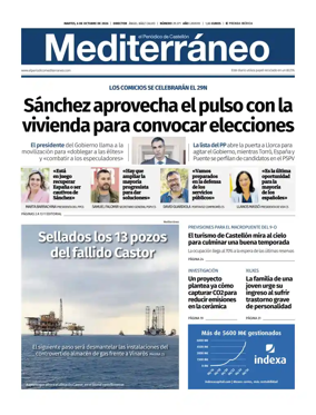 Cover of El Periodico Mediterraneo