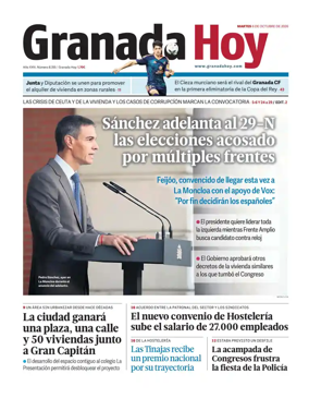 Cover of Granada Hoy