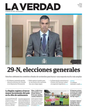 Cover of La Verdad_Murcia