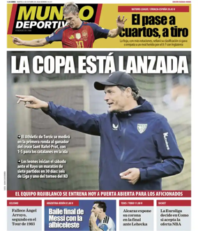 Cover of Mundo Deportivo (Bizkaia-Araba)