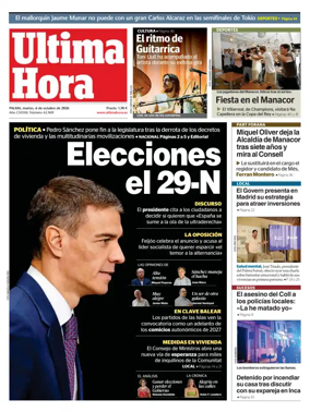Cover of Ultima Hora