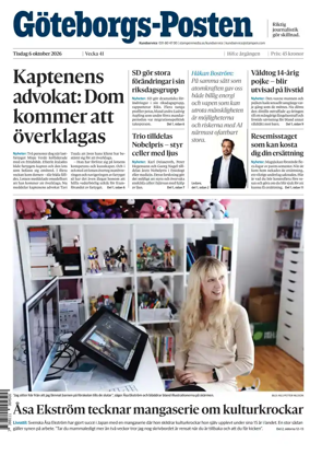 Cover of Goteborgs-Posten
