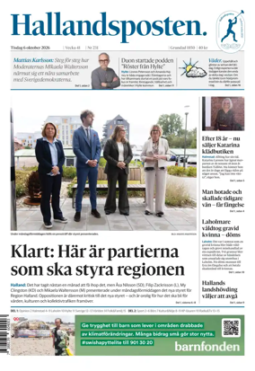 Cover of Hallandsposten