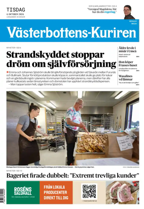 Cover of Vasterbottens-Kuriren