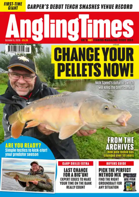 Cover of Angling Times (UK)