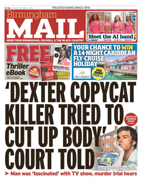 Cover of Birmingham Mail
