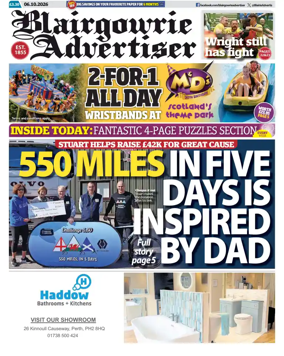 Cover of Blairgowrie Advertiser