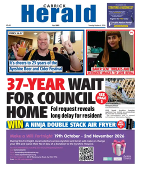Cover of Carrick Herald