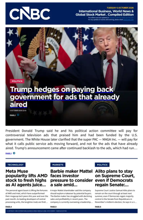 Cover of CNBC