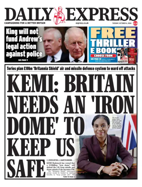 Cover of Daily Express