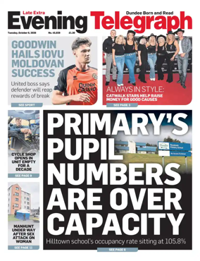 Cover of Evening Telegraph (First Edition)